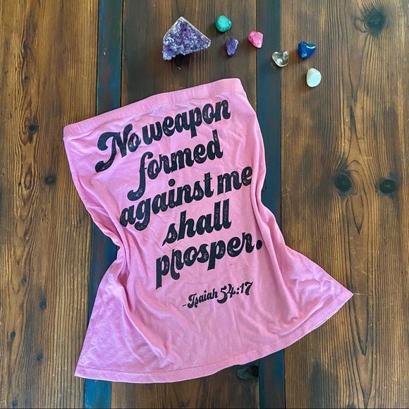 Artisan Made Upcycled Strapless Top Created for Breast Cancer - Picture 3 of 4